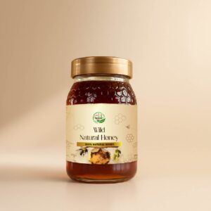 Wild natural honey